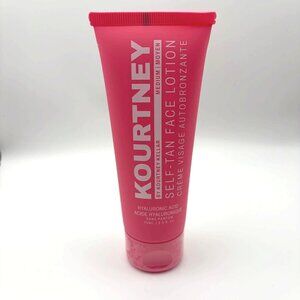 NEW Self Tan Face Lotion Fragrance Free Hyaluronic Acid Vegan Sunless Tanning